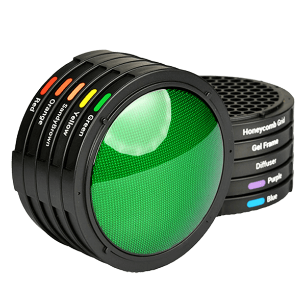 Farbfilterset passend zur Flip Sofbox von SMDV detail