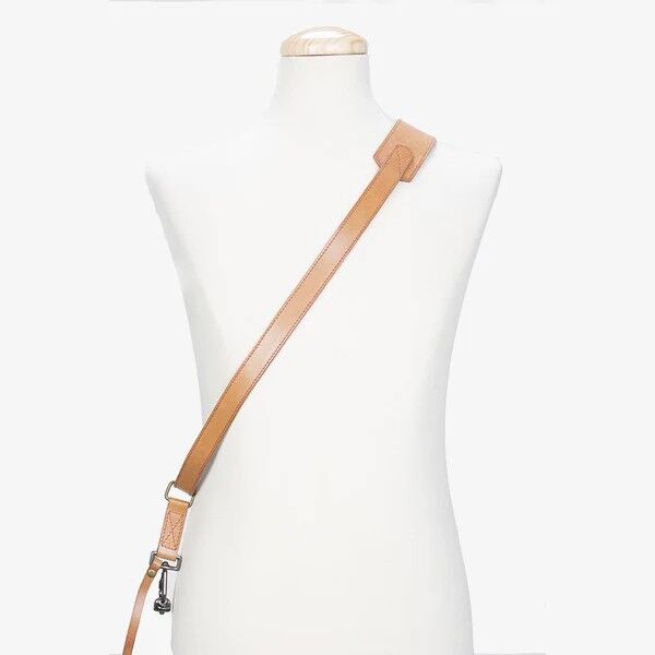 Bronkey Tokyo 603 Camera Strap Leather Light Brown Large