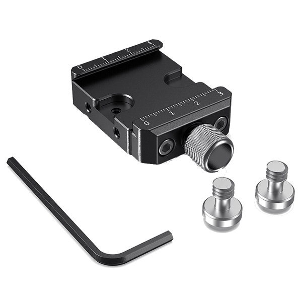 Arca Schnellwechselplatte zu diversen Gimbeln von DJI und ZHIYUN von SmallRig LIeferumfang