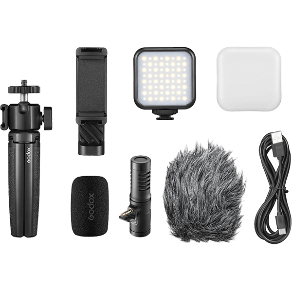 Vlog Kit Godox VKS2-AX 3.5mm Universal Vlog Kit Godox VKS2-AX 3.5mm Universal