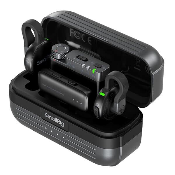 SmallRig S70-A Funkmikrofon Set 2 Sender zu Handy und Kamera