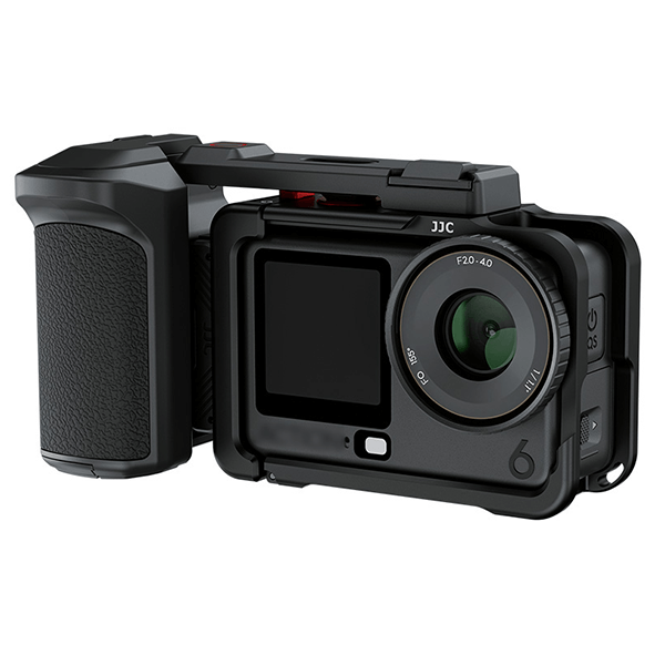 Käfig für Osmo Action 6 mit montiertem Zubehör