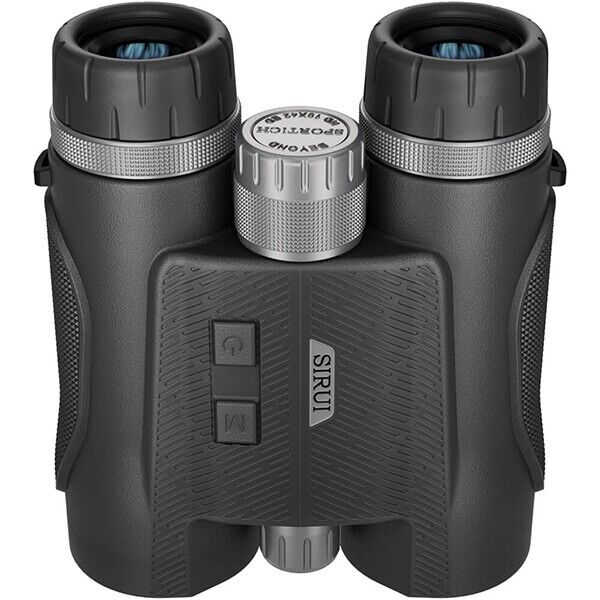 Sirui B1042B-MD-BK 10x42 Binoculars with Rangefinder, Standing