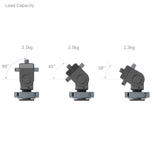 Monitor Halterung leicht mit Blitzschuh SmallRig 3809