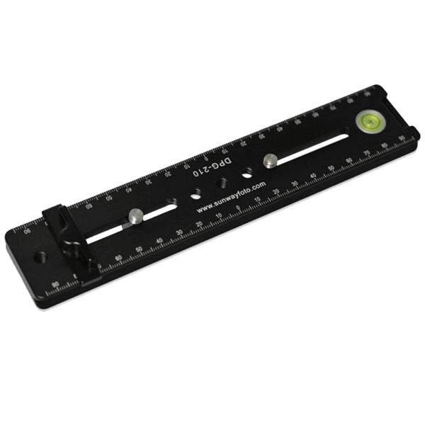 Sunwayfoto Mehrzweckschiene Arca DPG-210R von oben