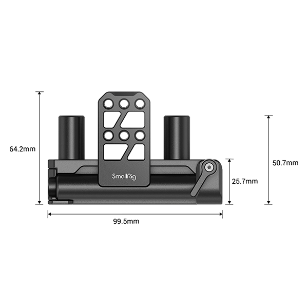 SmallRig Dual 15mm Rod Battery Hinge