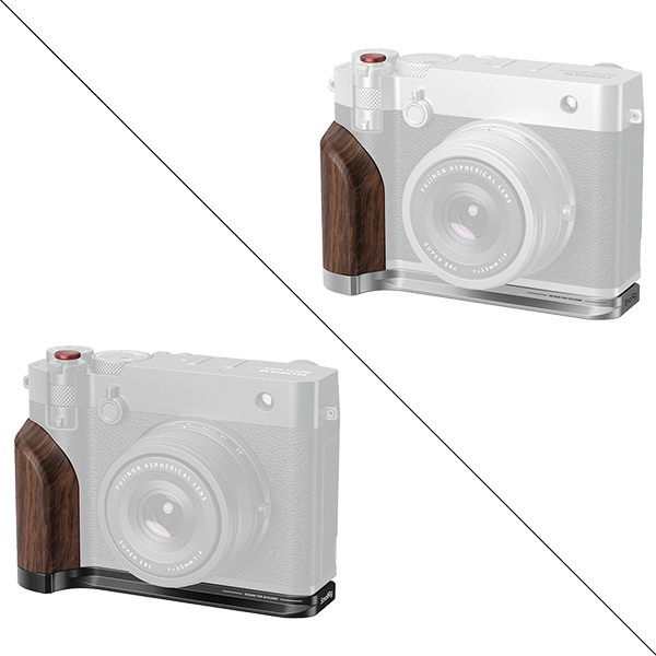 SmallRig Handle compatible with Fujifilm GFX100RF in silver or black