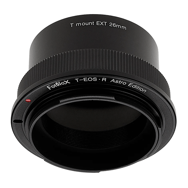 Lens Mount Adapter - T-Mount T and T-2 Screw Mount SLR Lens to Canon EOS R by Fotodiox