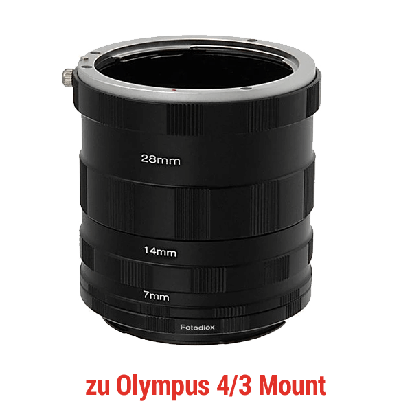 Fotodiox Macro Extension Tube Set for Olympus 4/3 OM4/3 4/3