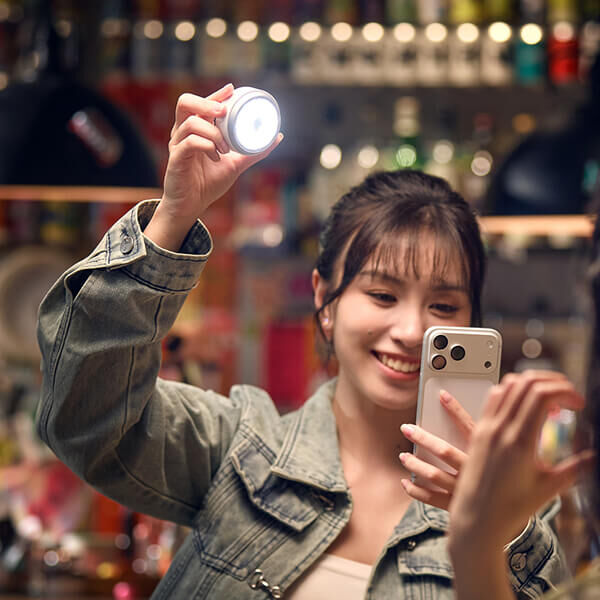 Godox A2 mit Bi-Color-LED-Ring für Video Godox A2 mit Bi-Color-LED-Ring für Video
