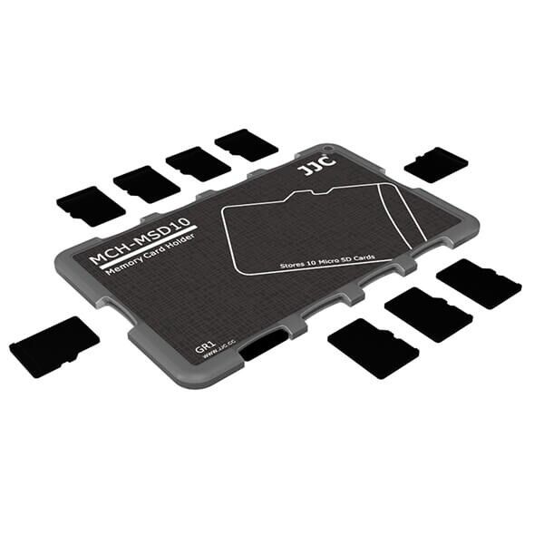 JJC memory card case for up to 10 micro SD cards