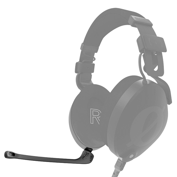 Rode NTH-Mic Mikrofon zu NTH-100 montiert
