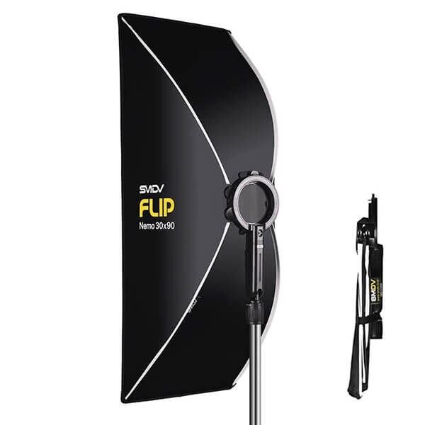 SMDV FLIP Nemo 30x90 softbox for clip-on flash