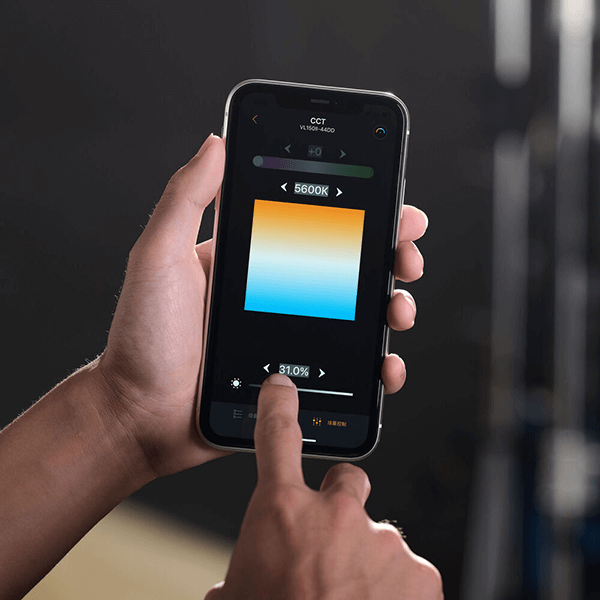 Godox VL150II Videoleuchte mit Bowens Anschluss App Demo