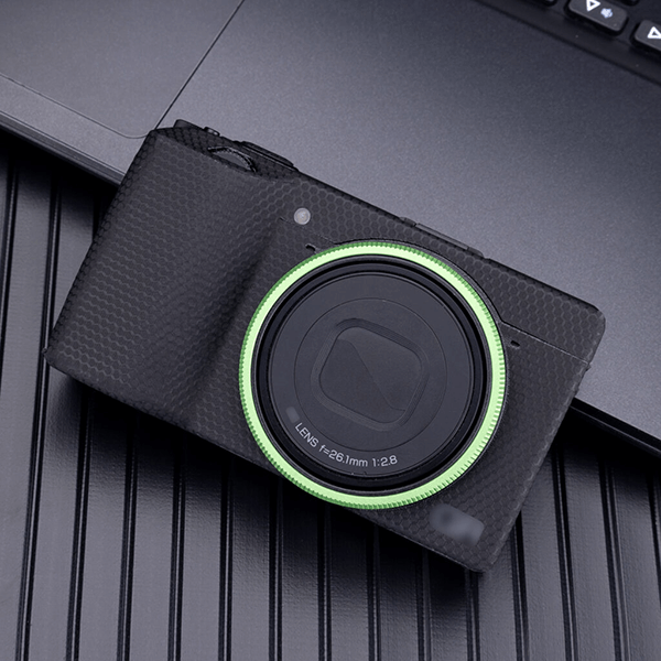 Objektiv-Dekorationsring zu Ricoh GR IIIx wie GN-2 in Grün