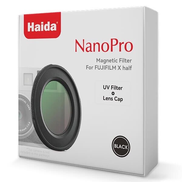 Haida UV Schutzfilter magnetisch Fujifilm X half schwarz Verpackung
