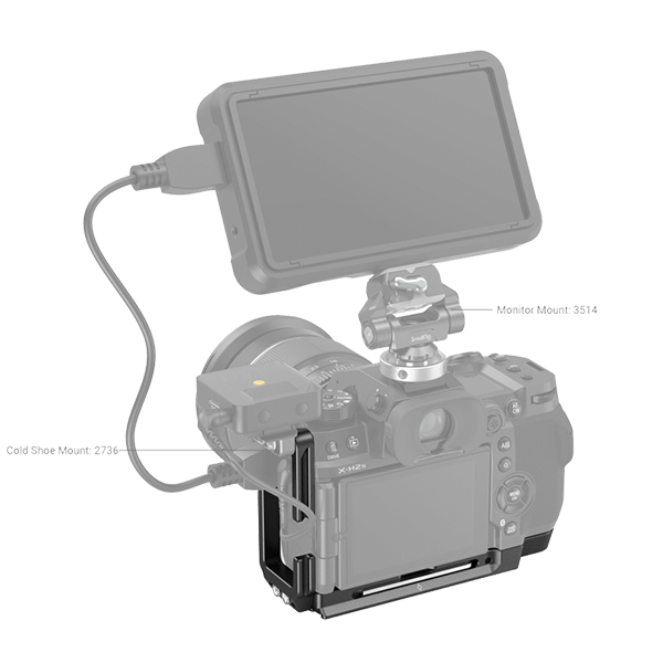 SmallRig L-Winkel passend zu FUJIFILM X-H2S 3928