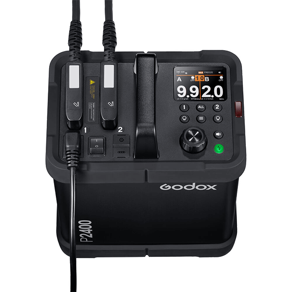 Godox P2400 Blitz Generator mit zwei Anschlüssen