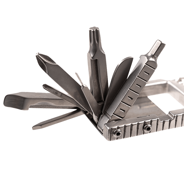 Fotografen Multitool mit Karabienerhaken CMK01 offen
