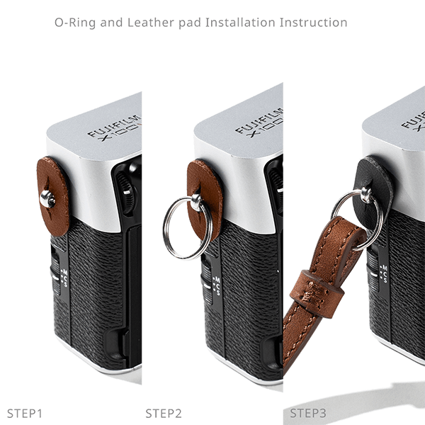 Smallrig Leder kameragurt in Braun 5209
