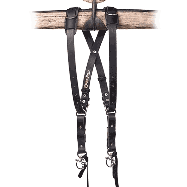 Money Maker Water Buffalo Leather Black - Small