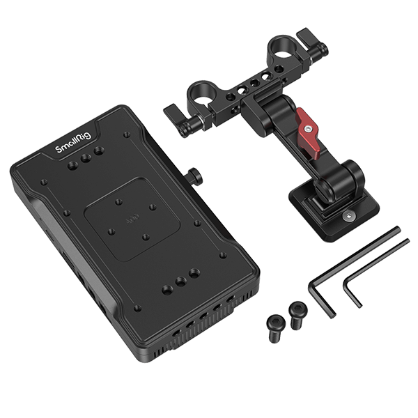 SmallRig V-Mount Adapterplatte mit verstellbarem Arm 3204