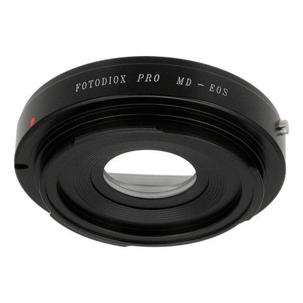 Objektivadapter Minolta MD MC auf Canon EOS EF-Mount von Fotodiox Pro Unterseite