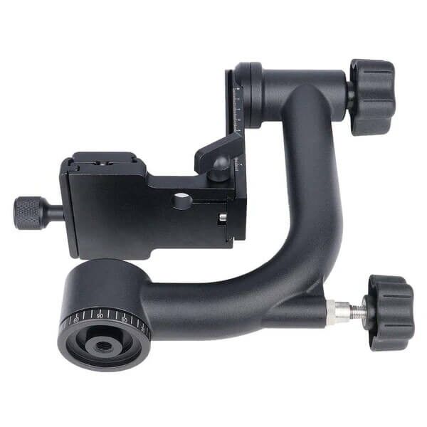 Camera gimbal tripod head connection