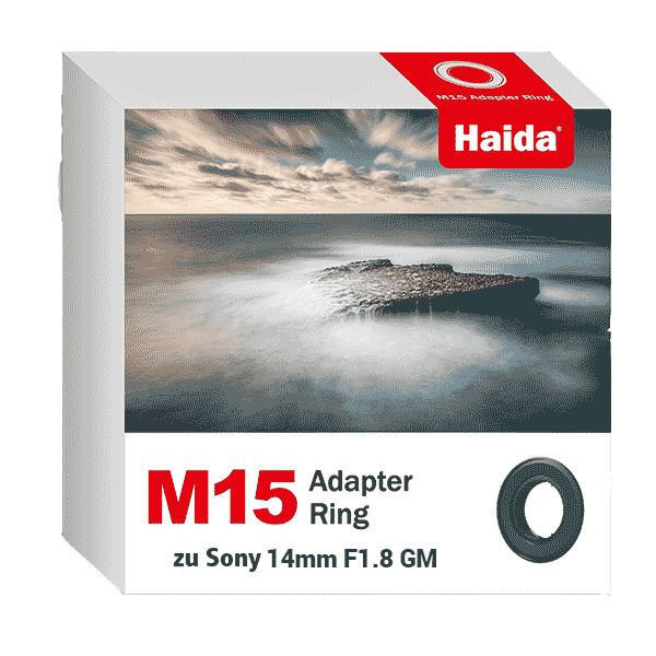 Haida M15 Adapter Ring zu Sony 14mm F1.8 GM Objektiv