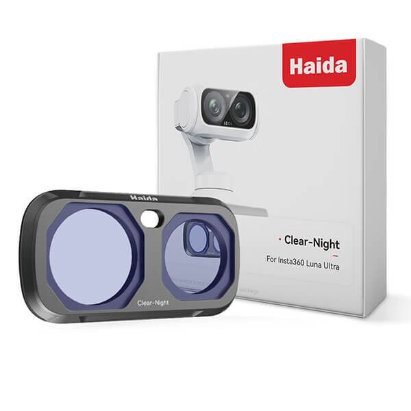 Haida Clear-Night Filter zu Insta360 Luna Ultra