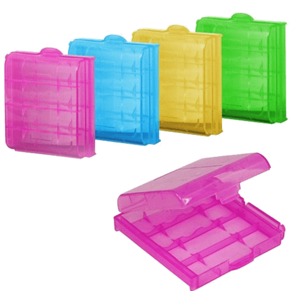 Transport box for AA / AAA batteries Batteries green