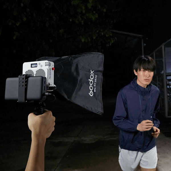 Godox ML100Bi LED Video Light Kompakt und Vielseitig mit Powerbank