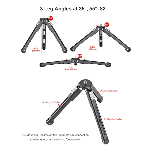 Tischstativ T1A12 von Sunwayfoto