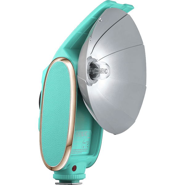 Retro Flash Godox Lux Senior in mint green