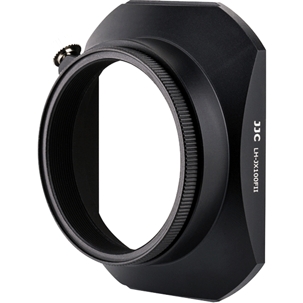 Gegenlichtblende zu Fujifilm X100F in Schwarz von JJC LH-JX100FII 