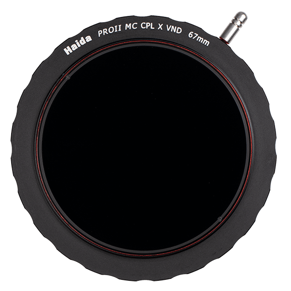 Polfilter und Variabler ND Filter in einem 72mm Haida Gewinde
