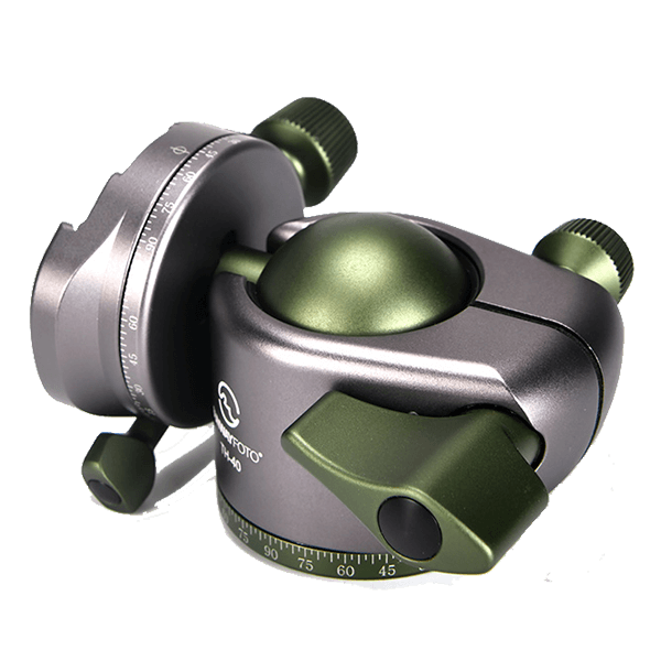 Kugelkopf mit Arca Schnellspanner TH-40 von Sunwayfoto