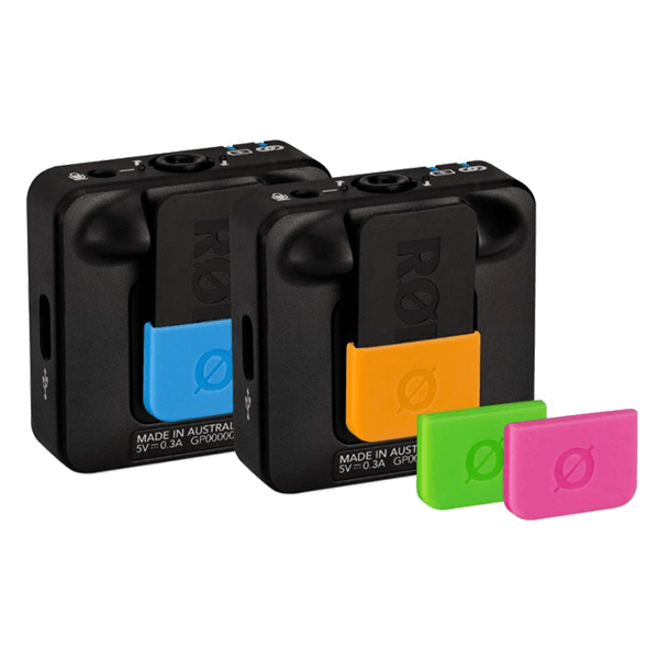 Rode Colors Set 2 Farbkennzeichnungen 4 Farben für Wireless GO