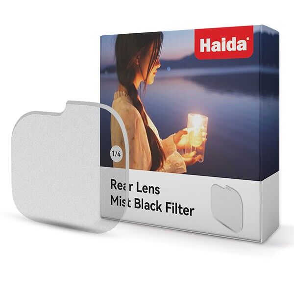 Haida Reverse Lens Mist Black 1/4 Filter Type 1 Front View