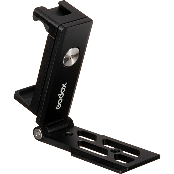 Godox MTH04 zusammenklappbarer Smartphone-Halter aus Metall hinten rechts