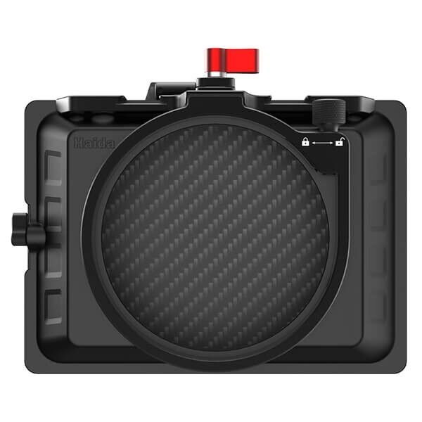 Haida HD4930 lightweight lens shade for a video rig Haida HD4930 lightweight lens shade for a video rig
