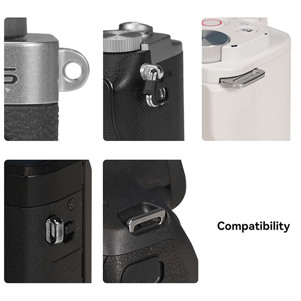 Smallrig Leder kameragurt in Schwarz 5208