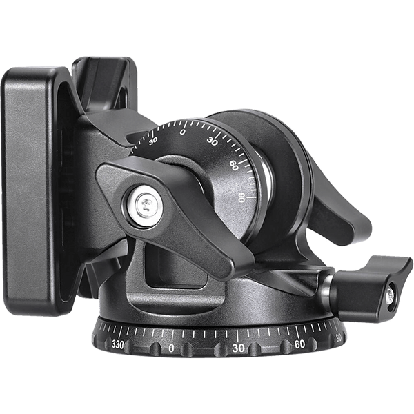 Neigekopf DT-03 mit Arca Schnellspanner von Sunwayfoto Neigung