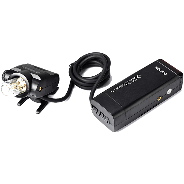 Godox EC200 Blitzkopfverlängerung zu AD200 und AD200Pro mit Blitzröhre