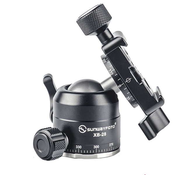 Kugelkopf XB-28II Niedrigprofil mit Schnellklemme von Sunwayfoto