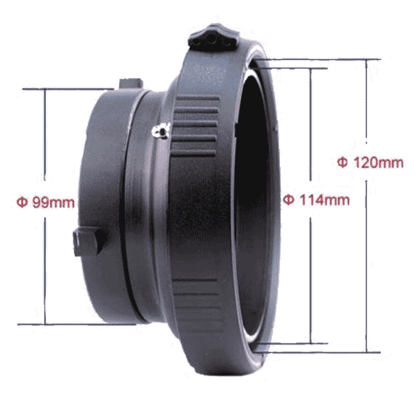 Pro Adapter Bowens zu Elinchrom