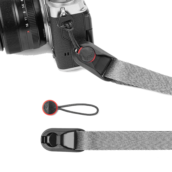 Peak Design Leash ash L-AS-3 Kameragurt an Kamera