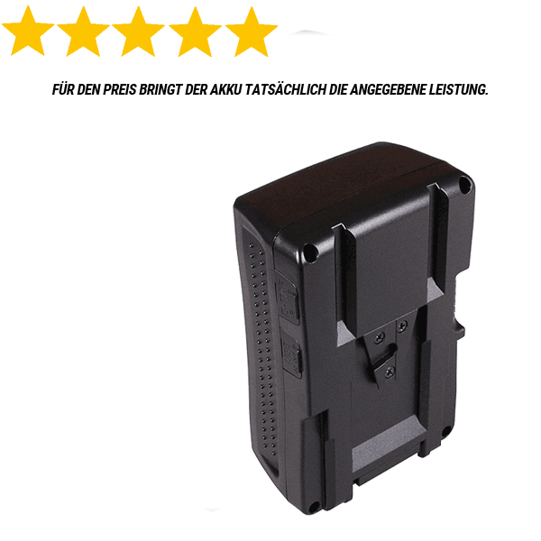 V-Mount Akku für Sony BP-190WS von Patona