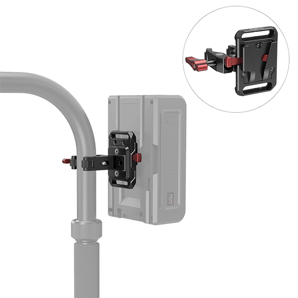 SmallRig kleine Montageplatte mit Klemme für V-Mount Akkus 2989 SmallRig kleine Montageplatte mit Klemme für V-Mount Akkus 2989