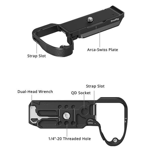 SmallRig Arca Mounting Plate for Sony Alpha 7R VI Explained SmallRig Arca Mounting Plate for Sony Alpha 7R VI Explained